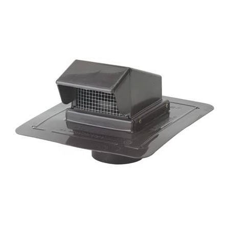 Construction Metals 4DK BRN Roof Stem Vent PRCS4DBR